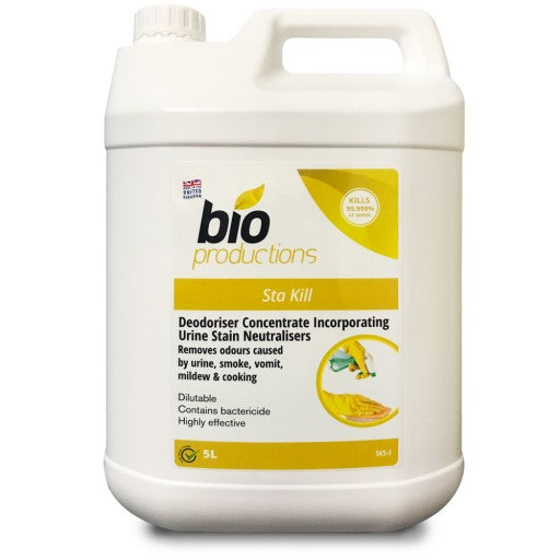 5L Bulk Sta-Kill Biocidal Cleaner, Deodoriser and Odour Neutraliser
