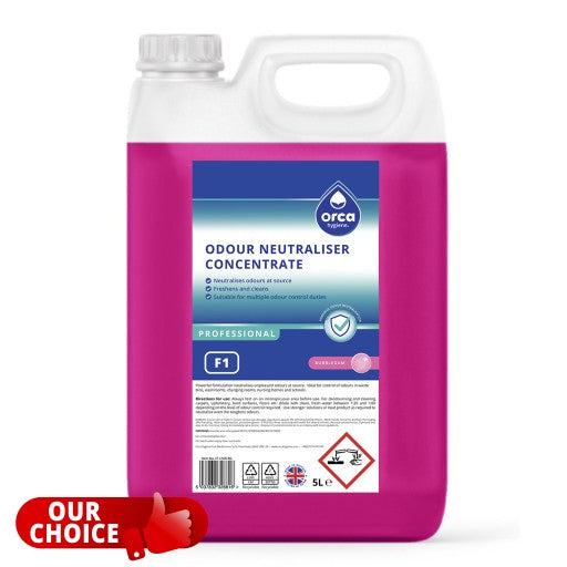 Odour Neutraliser Concentrate Bubblegum 5L F1 - Orca Hygiene