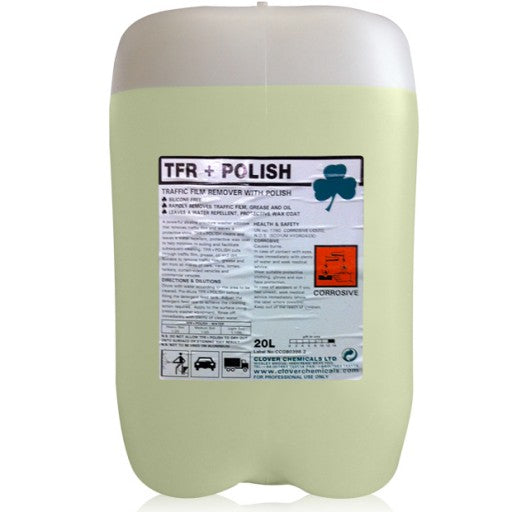 TFR and Polish Traffic Film Remover and Wax