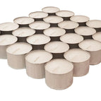 8 hour Tea lights Candles - White Long Lasting Tealights - Unscented - 3.8 x 2.3 CM, 8hr. 2