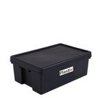 STRONG BAM HEAVY DUTY PLASTIC STORAGE BOX BOXES WITH LIDS RECYCLED UPCYCLED 3