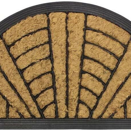 Non Slip Natural Coir Rubber Ornate Door Mat Doormats Welcome Indoor Outdoor 