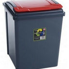 50l Plastic Recycle Recycling Bin Kitchen Dustbin Garden Waste Rubbish Bins 7