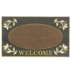Non Slip Natural Coir Rubber Ornate Door Mat Doormats Welcome Indoor Outdoor 7