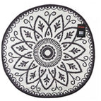 Round Weatherproof Indoor Outdoor Patio Garden Carpet Rug Decorative Mat 150cm 2