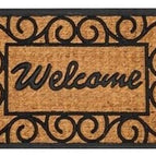 Non Slip Natural Coir Door Mat Doormats Welcome Indoor Outdoor Home Garden Mats 12