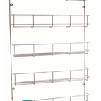 3 4 5 Tier Spice Herb Jar Rack Holder For Kitchen Door Cupboard Storage Wall 3