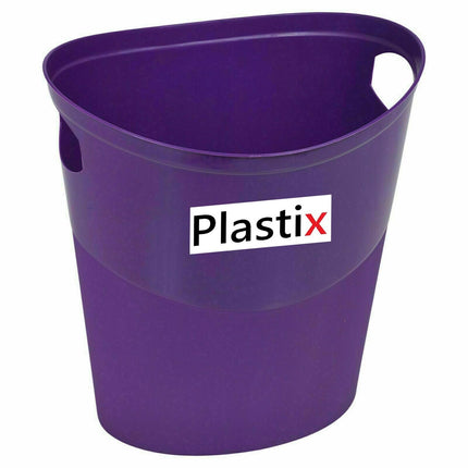 10L Flexi Plastic Storage Tub Bucket Bin Paper Basket Garden Horse Builders