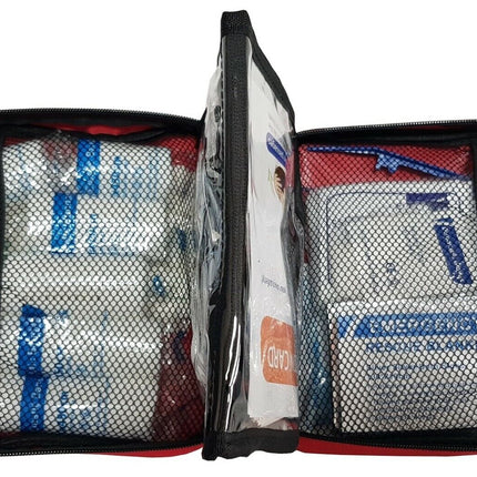 108 / 208 PIECE FIRST AID KIT MEDICAL EMERGENCY TRAVEL HOME CAR WORK 1ST AID BAG