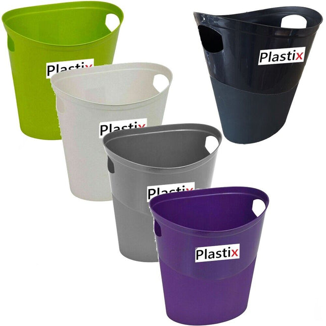 10L Flexi Plastic Storage Tub Bucket Bin Paper Basket Garden Horse Builders