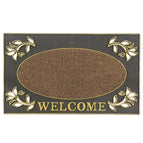 Welcome Non Slip Coir & Rubber Door Mat Doormats Indoor Outdoor Garden Home Mats 2