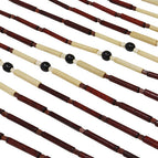 Beaded Bamboo Wooden Door Curtain Summer Blind Fly Curtain Screen 180 X 90cm 9