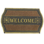 Non Slip Natural Coir Rubber Ornate Door Mat Doormats Welcome Indoor Outdoor 6