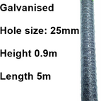 Galvanised/ Plastic Coated Chicken Wire Netting Mesh Net Fence Rabbit Aviary Pet 4