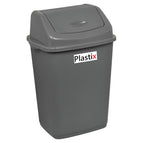 Plastic Swing Top Bin Waste 30l Or 50l Rubbish Dust Home Kitchen Office