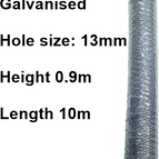 Galvanised/ Plastic Coated Chicken Wire Netting Mesh Net Fence Rabbit Aviary Pet 2