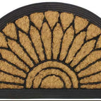 Non Slip Natural Coir Rubber Ornate Door Mat Doormats Welcome Indoor Outdoor 5