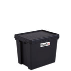 STRONG BAM HEAVY DUTY PLASTIC STORAGE BOX BOXES WITH LIDS RECYCLED UPCYCLED