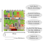 Thick Interlocking Kids Childrens Baby Flooring Play Mat Tiles EVA Soft Foam 2