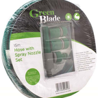 15M 25M 30M Garden Hose Pipe Reinforced PVC Watering Outdoor Hosepipe Reel 3