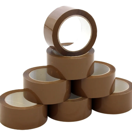 STRONG BROWN TAPE BUFF PARCEL PACKING PACKAGING BOX SEALING TAPE