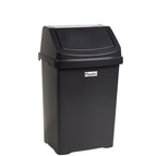 Plastic Swing Top Bin Waste 30l Or 50l Rubbish Dust Home Kitchen Office 10