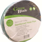 15M 25M 30M Garden Hose Pipe Reinforced PVC Watering Outdoor Hosepipe Reel