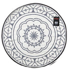 Round Weatherproof Indoor Outdoor Patio Garden Carpet Rug Decorative Mat 150cm 3