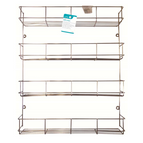 3 4 5 Tier Spice Herb Jar Rack Holder For Kitchen Door Cupboard Storage Wall 4