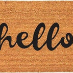 Non Slip Natural Coir Door Mat Doormats Welcome Indoor Outdoor Home Garden Mats 4