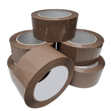 STRONG BROWN TAPE BUFF PARCEL PACKING PACKAGING BOX SEALING TAPE