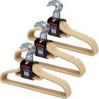 NON SLIP FLOCKED COAT CLOTHES HANGERS VELVET TROUSER HANGING SPACE SAVING 14