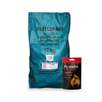 Restaurant Grade Blue Bag Charcoal 12kg & Wood Wool Twizlers