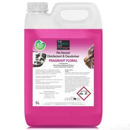 Floral Scented Pet Kennel Disinfectant and Deodoriser