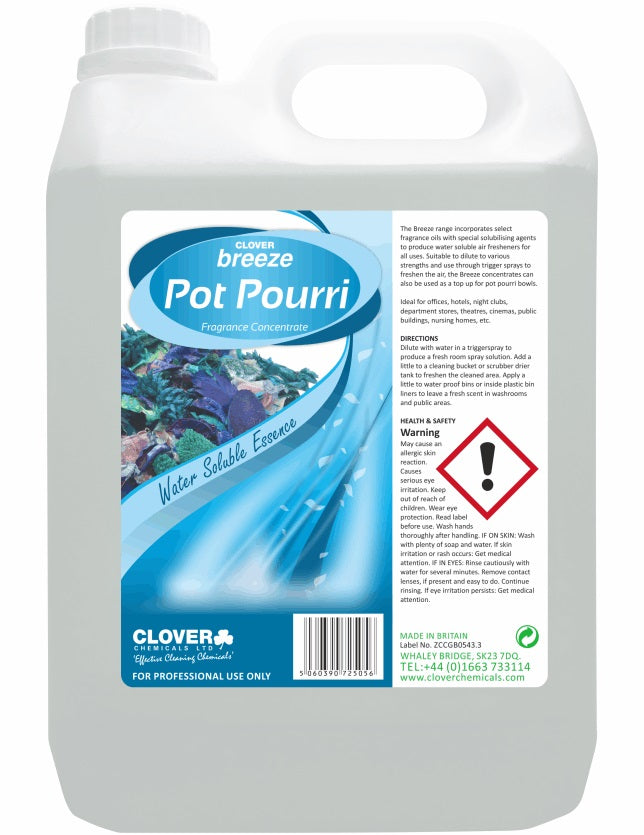 Breeze Pot Pourri Air Freshener Concentrate Water Soluble