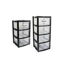 Mini Desktop Plastic Storage Drawers 1
