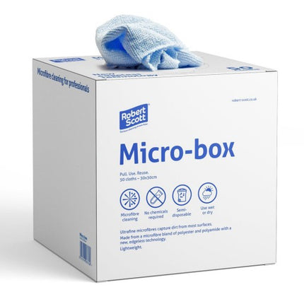 Microglass Microfibre Lint Free Glass Cleaning Cloth