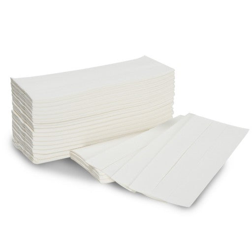 Luxury White C Fold Paper Hand Towels 2 Ply