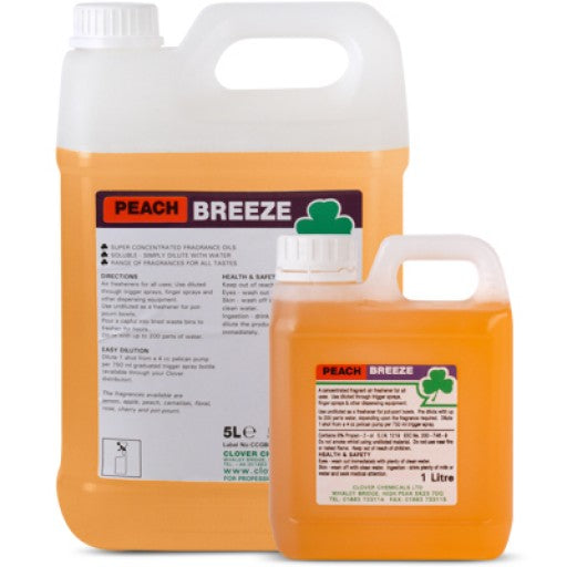 Breeze Peach Air Freshener Concentrate Water Soluble