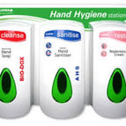Triple Wall Skincare Dispensers Hygiene Station