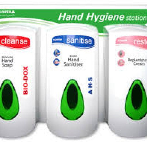 Triple Wall Skincare Dispensers Hygiene Station