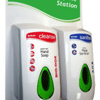 Double Wall Skincare Dispensers Hygiene Station