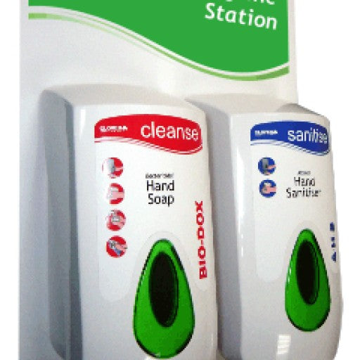 Double Wall Skincare Dispensers Hygiene Station