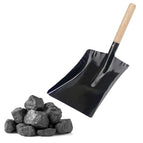 Metal Black Hand Shovel With Wooden Handle