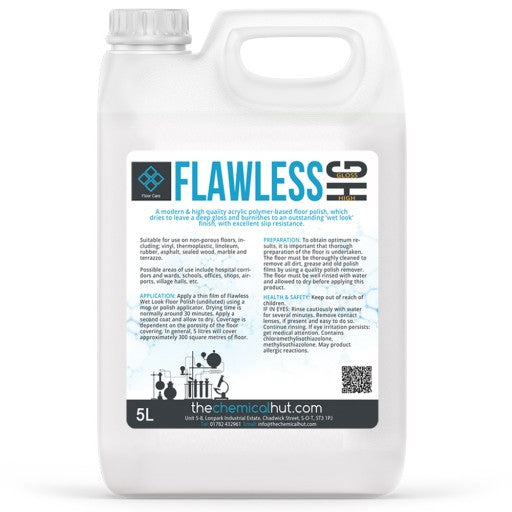 5L Flawless High Gloss Professional Floor Polish & Sealer