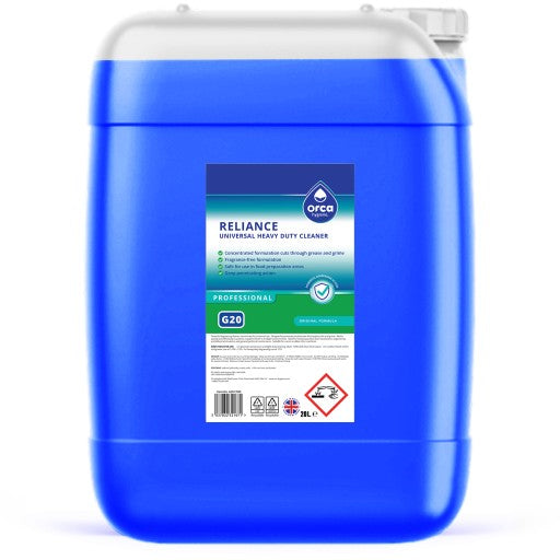 Reliance Heavy Duty Degreaser/Cleaner 20L G20 - Orca Hygiene
