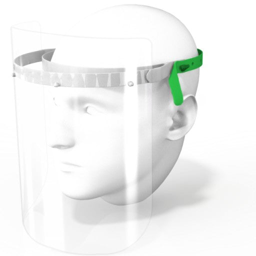 Adjustable Hi Line Visor Full Face Shield Protection Mask