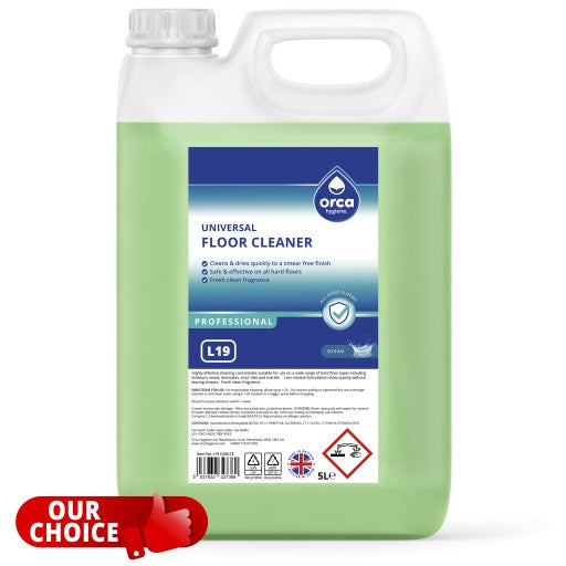 Universal Floor Cleaner 5L L19 - Orca Hygiene