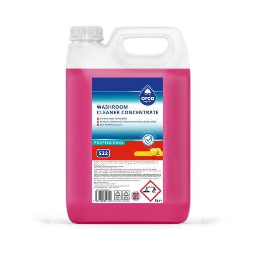 S22 Acidic Washroom Cleaner Concentrate 5L