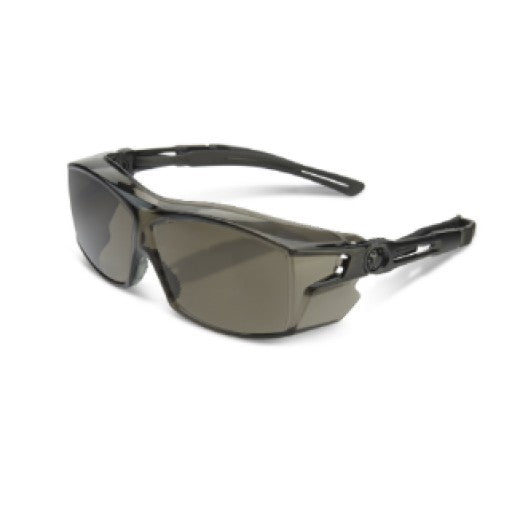 Temple Cover Safety Glasses Black